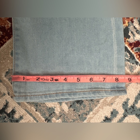 NWT Old Navy Boys Denim Blue Jeans Sz 18 Boot-Cut Adjustable Waist Built Tough - Picture 9 of 10